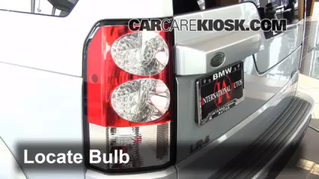 2011 Land Rover LR4 HSE 5.0L V8 Éclairage Feu stop (remplacer ampoule)
